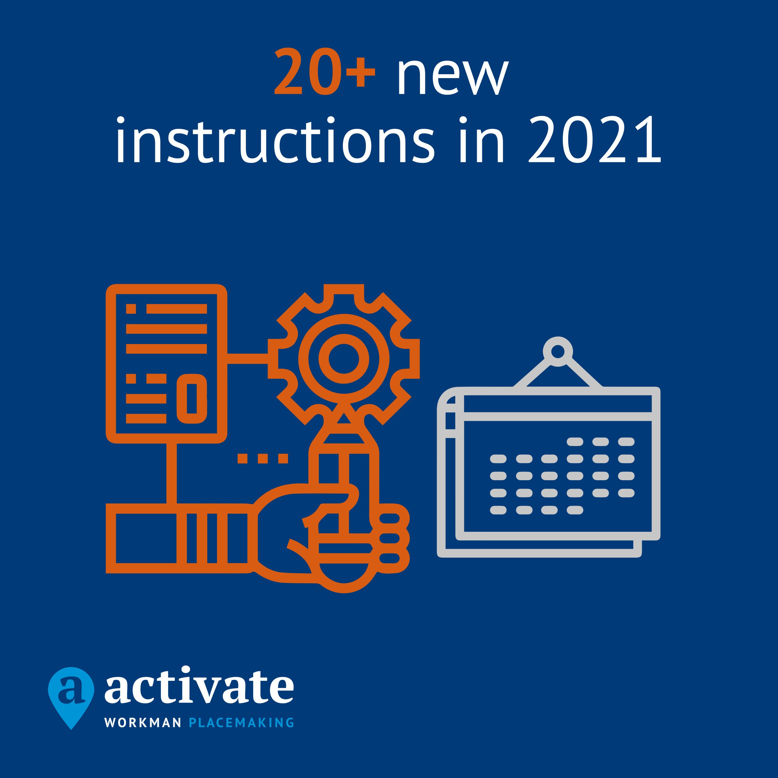 20+ new instructions in 2021