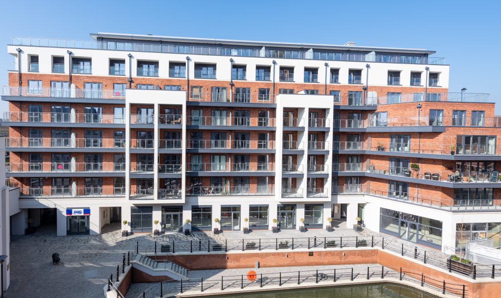 residential apartments at waterside Quarter in Maidenhead